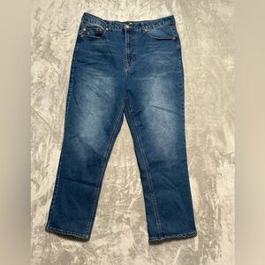 Frye High Rise Cropped Jeans Women’s 14 32 Medium Wash